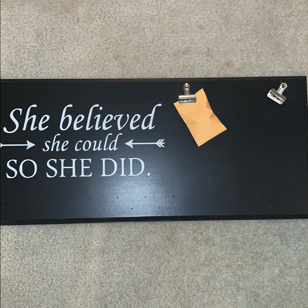 Medal and race tag holder!